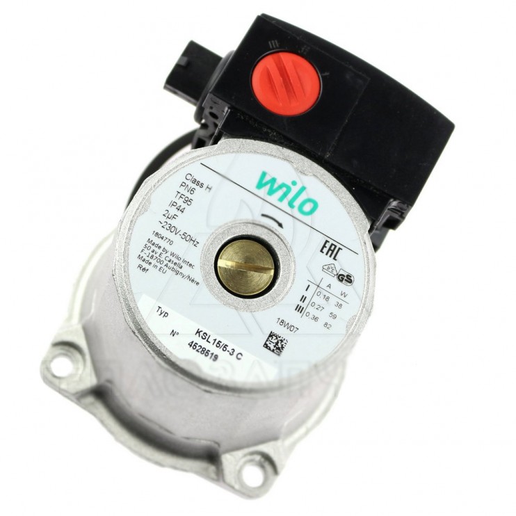 Насос (электрическая часть) Wilo KSL 15/5 (82 Вт) крыльчатка Ø 21 мм