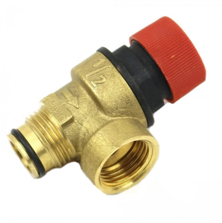 Предохранительный сбросной клапан 3 бар 1/2'' (с уплотнителем) котлов Hermann, Biasi - 155600001