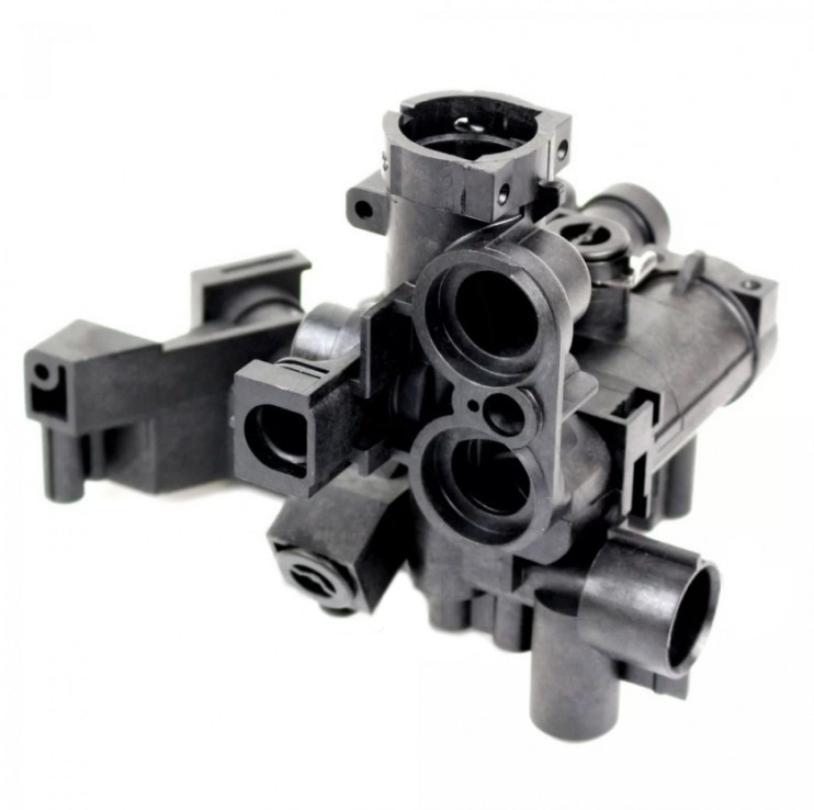 Правый гидравлический узел (группа обратки) Ariston Clas, Matis, Genus, Egis Plus, BS II, BS - 65104335 (Bitron)