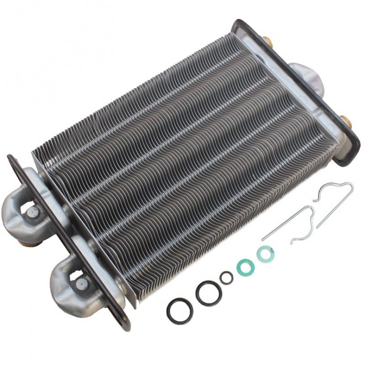 Теплообменник битермический для котла Beretta Ciao 24 CAI/CSI, Smart 24 CAI/CSI - R2310, R10021419 (оригинал)