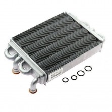 Теплообменник битермический Ferroli Domiproject F24D, Fereasy F24D, Domina F24N - 39837660 (VALMEX, Италия)