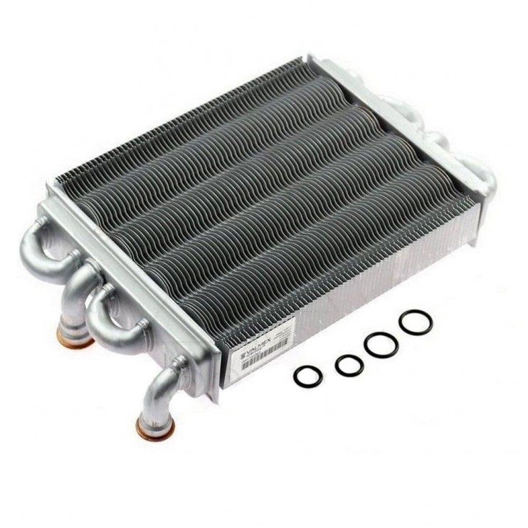 Теплообменник битермический Ferroli Domiproject F24D, Fereasy F24D, Domina F24N - 39837660 (VALMEX, Италия)