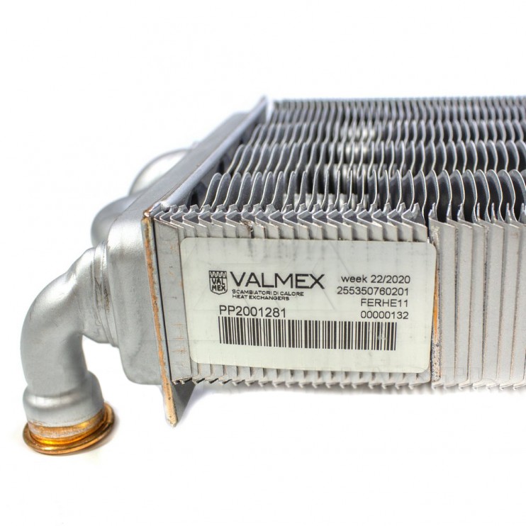 Теплообменник битермический Ferroli Domiproject F24D, Fereasy F24D, Domina F24N - 39837660 (VALMEX, Италия)