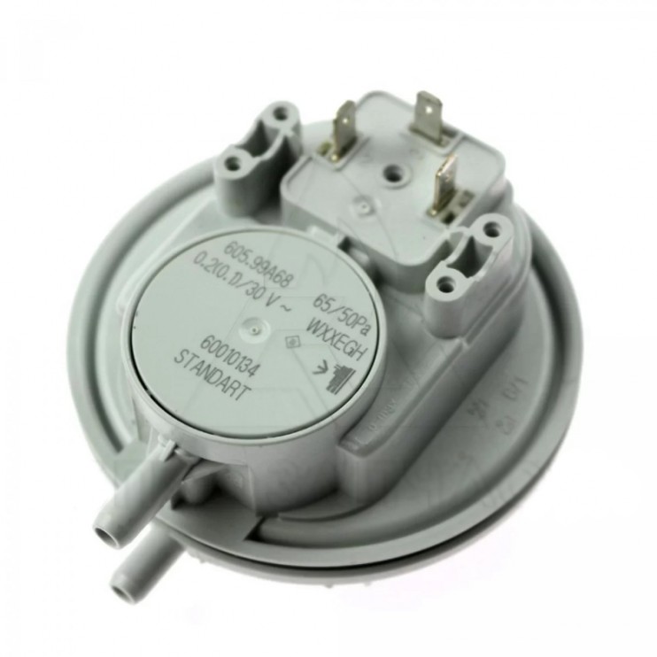 Дифференциальное реле давления дыма (прессостат) Huba 65-50 Pa на Ariston - 65104672, Baxi/Westen - 5629560, Beretta - 10030492