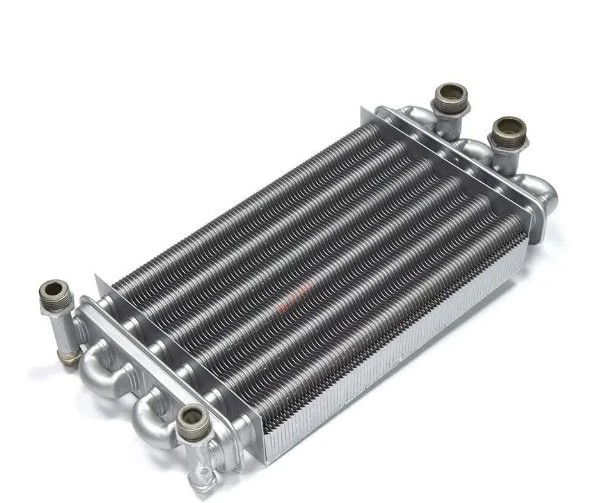 ТЕПЛООБМЕННИК БИТЕРМИЧЕСКИЙ ARISTON ТХ,Т2 (998619),BIASI BOILER SKY (BI147210), ELECTROLUX GCB (AA10070014) Аналог