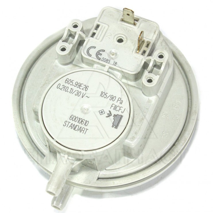 Дифференциальное реле давления дыма (прессостат) Huba 105-90 Pa для Demrad, Vaillant - 3003200136, 0020018138