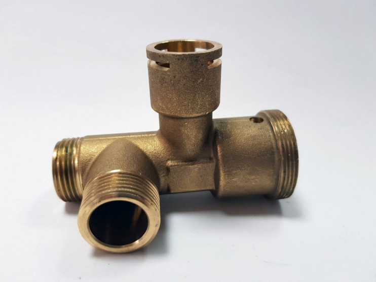 Трёхходовой клапан (без сервопривода) газового котла Vaillant atmo/turbo MAX pro/plus - 0193013