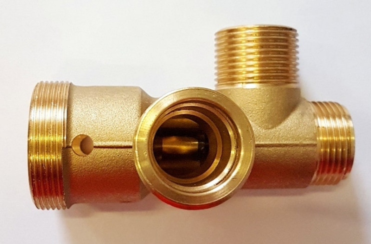 Трёхходовой клапан (без сервопривода) газового котла Vaillant atmo/turbo MAX pro/plus - 0193013