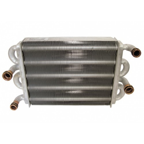 Теплообменник битермический Baxi Main 5 14 F, Main 5 18 F, Main 5 24 F - 710537600 (Аналог)