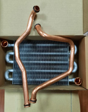 Теплообменник основной (медный с трубками) ARISTON ARISTON BS II, EGIS PLUS, MATIS 24 FF с 2008 г. выпуска - 65113396 (Valmex)