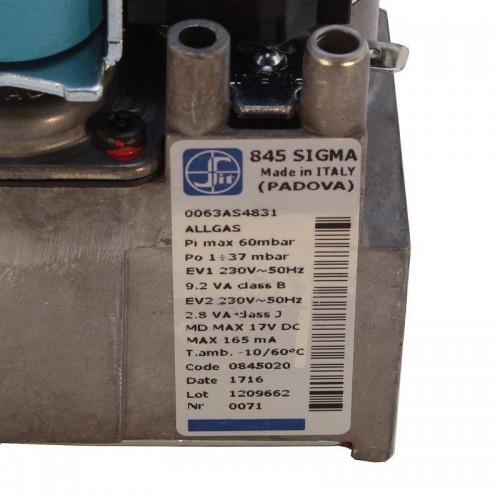 Газовый клапан Sit для котлов Ariston Clas, Egis, Chaffoteaux Pigma - 65104254