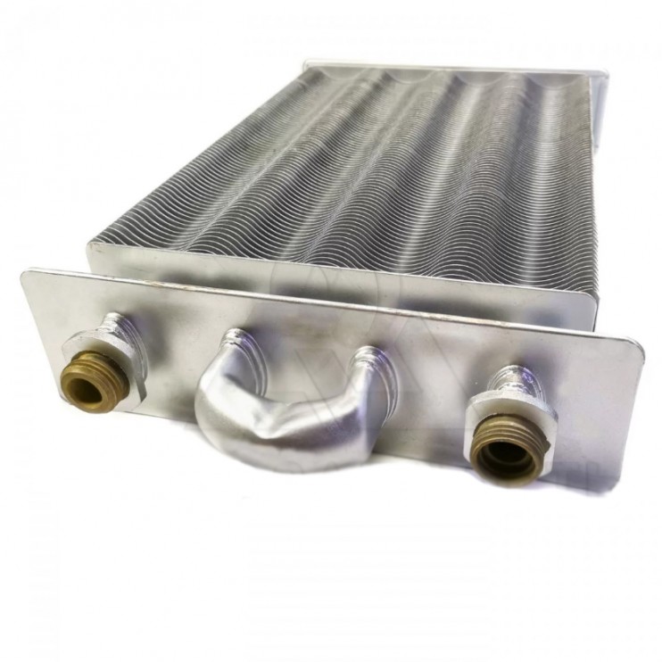 Теплообменник битермический для котла Beretta Ciao 24 CAI/CSI, Smart 24 CAI/CSI - R2310, R10021419 (аналог)
