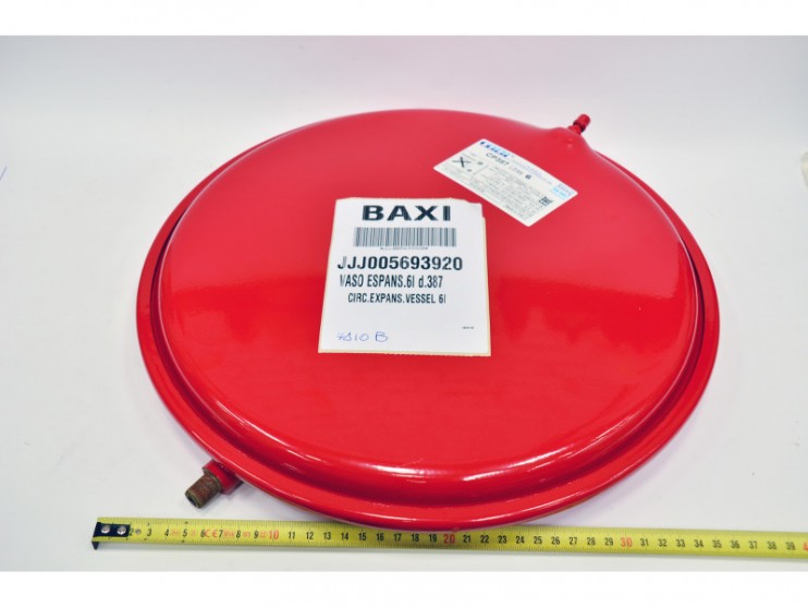 Расширительный бак отопления 6 л. (резьба 14х1) Baxi Eco Four, Fourtech, Main Four, Eco 4S, Westen Pulsar D, Quasar D - 5693920, 5695230, 7606060
